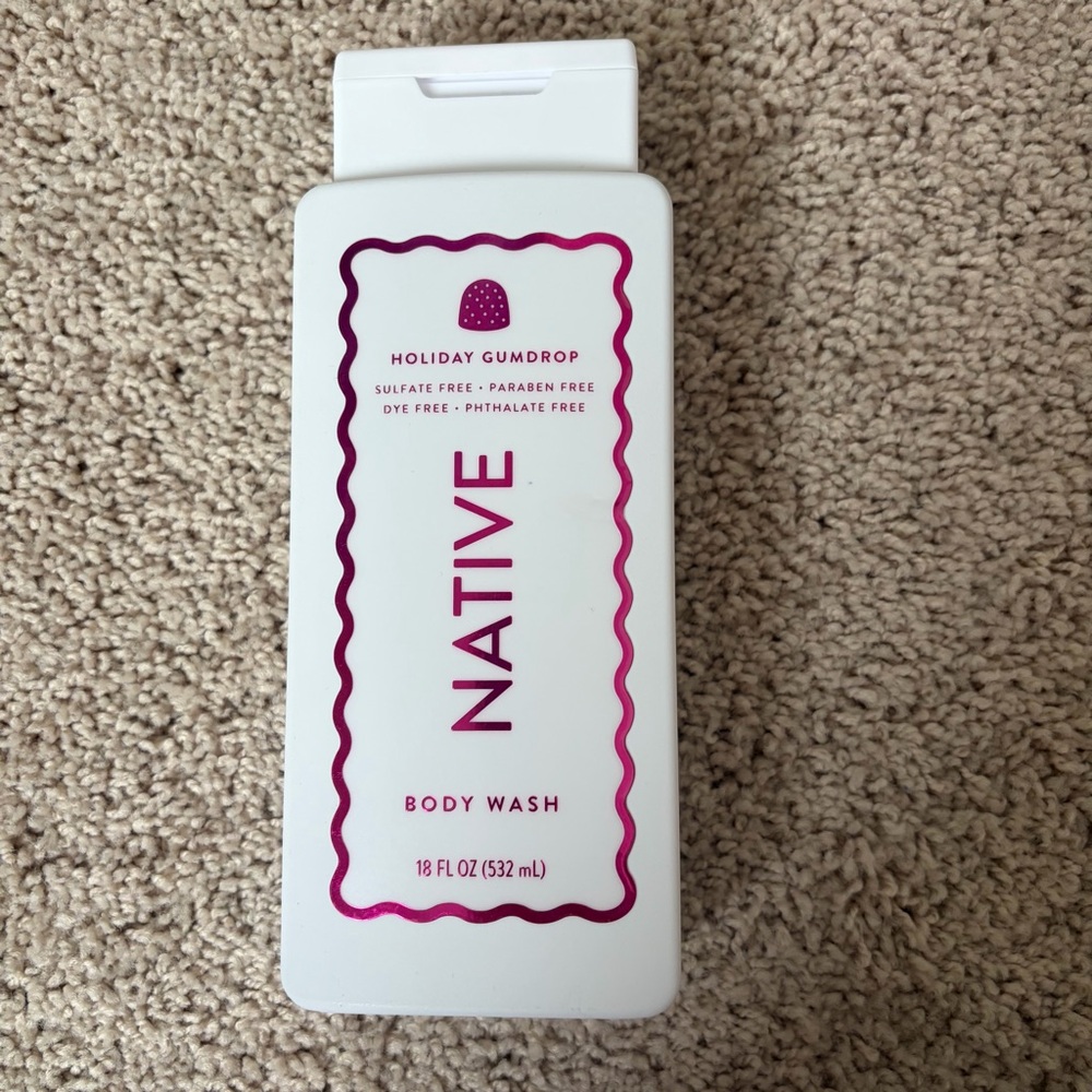 Native Holiday Gumdrop Limited Holiday Edition Body Wash